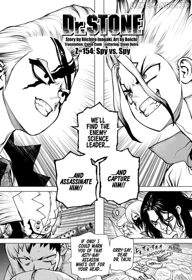 Dr.Stone Chapter 154 image 01